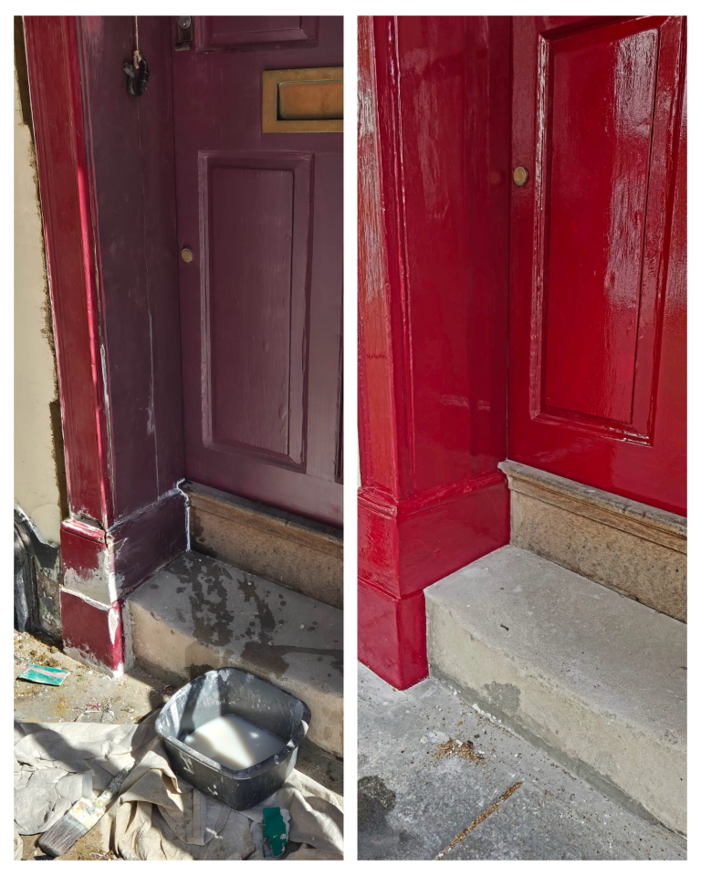 Door painting Canterbury